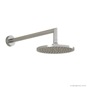 Kalia BF1387-110 Chrome Rainhead Shower System with Wall Mount Arm