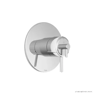 Kalia BF1725-110 Chrome 2-Way Thermostatic Valve with Diverter & Trim for Aquatonik