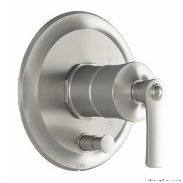 Kalia Rustik Nickel Pressure Balance Shower Valve with Diverter Trim