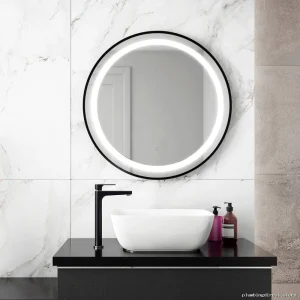 Kalia Smart 30-Inch Round LED Mirror with Dual-Lighting | MR1782 Bathroom Solution