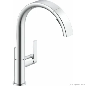 Keele Kitchen Faucet with Pulldown Spray 1.5 GPM High-Flow - Chrome 940LF Model