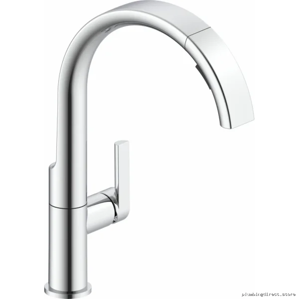 Keele Kitchen Faucet with Pulldown Spray 1.5 GPM High-Flow - Chrome 940LF Model
