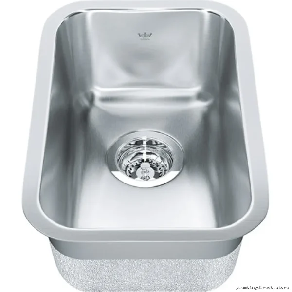 Kindred 18x12 Stainless Steel Undermount Kitchen Sink Bowl