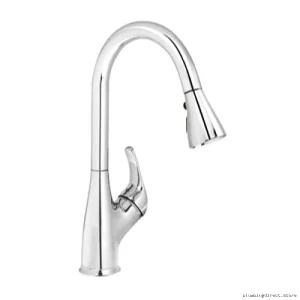 Kindred Chrome Pulldown Spray Kitchen Faucet - Modern & Durable KFPD3100