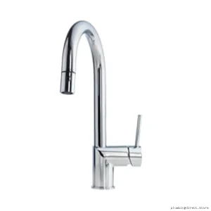 Kindred Chrome Pull-Down Spray Kitchen Faucet Model KFPD1100