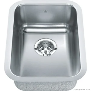 Durable Modern 1-Bowl Stainless Steel Undermount Sink - QSUA1914-7 by Kindred