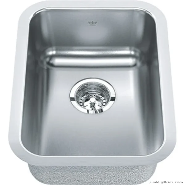 Durable Modern 1-Bowl Stainless Steel Undermount Sink - QSUA1914-7 by Kindred