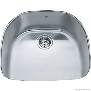 Modern Single Bowl Undermount Sink in Durable Stainless Steel - QSXU2123-8 by Kindred