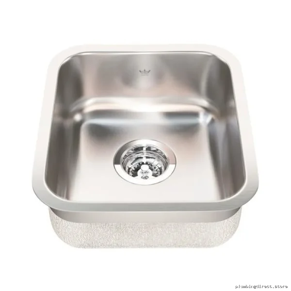 Kindred QSU1614-6 Premium Stainless Steel Undermount Kitchen Sink 1 Bowl