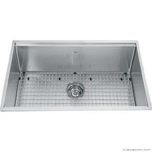 Kindred Stainless Steel Drop-In Sink 1 Bowl with Protective Bottom Grid KCS30-10-10A