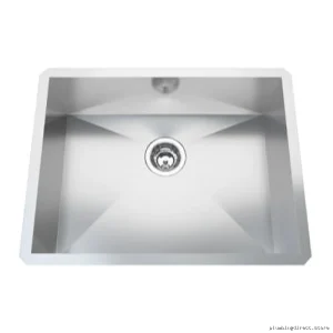 Kindred Stainless Steel Undermount Sink - 1 Bowl, Durable & Modern QSFU1925-8