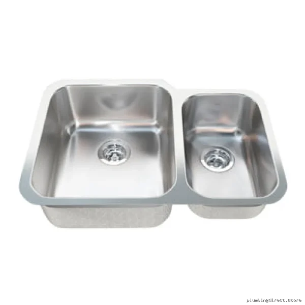 Kindred 1.5 Bowl Stainless Steel Undermount Kitchen Sink QCMU2029R-8
