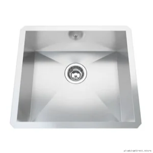 Kindred Single Bowl Undermount Kitchen Sink - Durable Stainless Steel