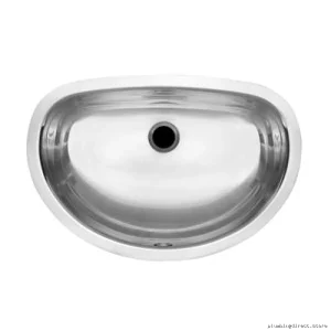 Kindreds Premium Stainless Oval Bath Sink KSOV1420U-7