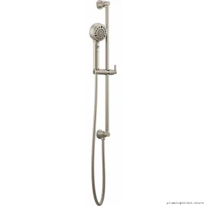 Invari Kinetic Hand Showerhead with Glide Bar – Luxe Nickel 88776-NK Brizo