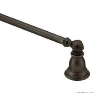 Kingsley 18-Inch Towel Bar | Oil-Rubbed Bronze Finish | Moen Compatible Model YB5418ORB