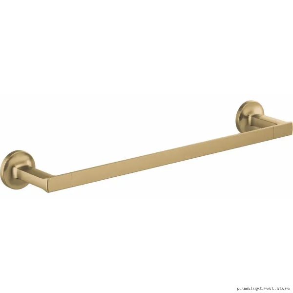 Kintsu 18 Inch Towel Bar with Luxe Gold Finish Space Saving Bathroom Hanging Hardware