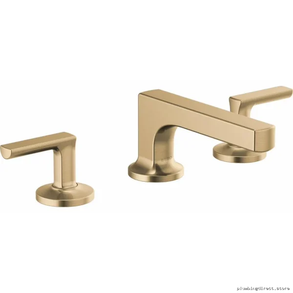 Kintsu Modern Widespread Brass Handles for Bathrooms – Luxury Finish Model #HL530G - Image 2