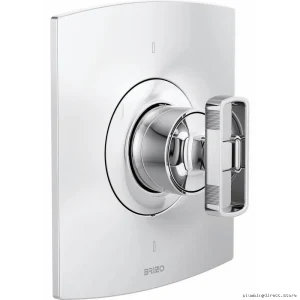 Kintsu Sensori Chrome Thermo Valve Trim & Handle Set - For Brizo HK