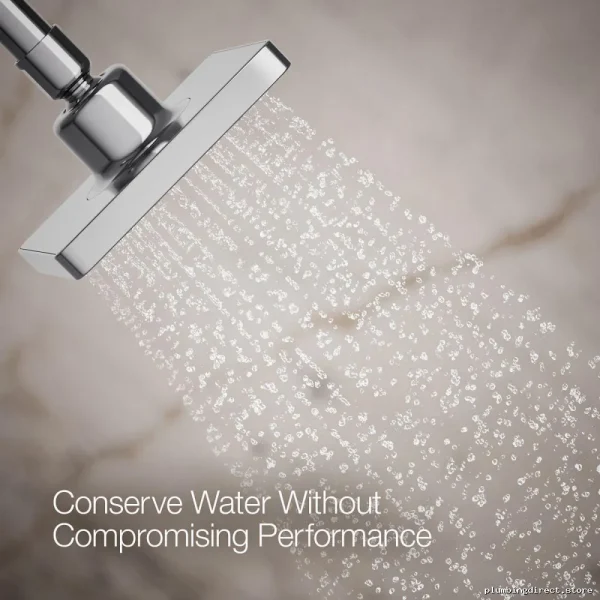 Kohler 24805-G-CP 1.75 gpm Polished Chrome Shower Head - Efficient Water Flow - Image 2