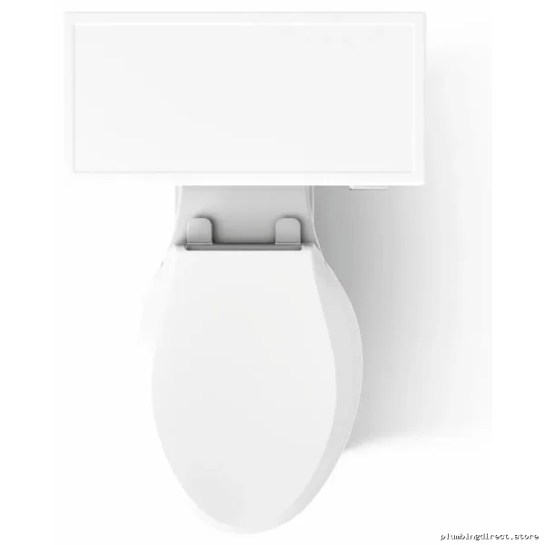 Kohler 2-Piece Elongated Toilet 1.28 GPF White Water Efficient 3817-RA-0 - Image 2