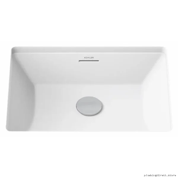 Kohler Undermount Bathroom Vanity Sink White 21-1/4 Inches - Model 21058-0 - Image 2