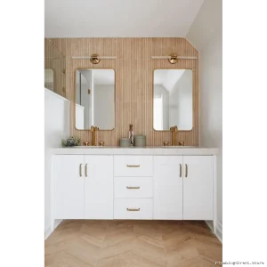 Kohler 22x34 Matte Black Rectangle Mirror - Stylish Home Decor Essential