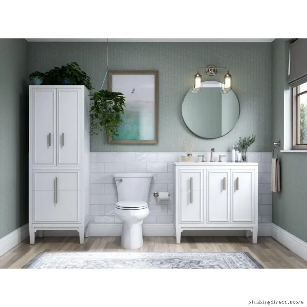 Kohler 28 Inch Chrome Round Wall Mirror - Modern Decorative Bathroom Essential - Image 4