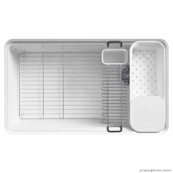 KOHLER White Thirty-Inch UnderMount WS Kitchen Sink w/Accessories
