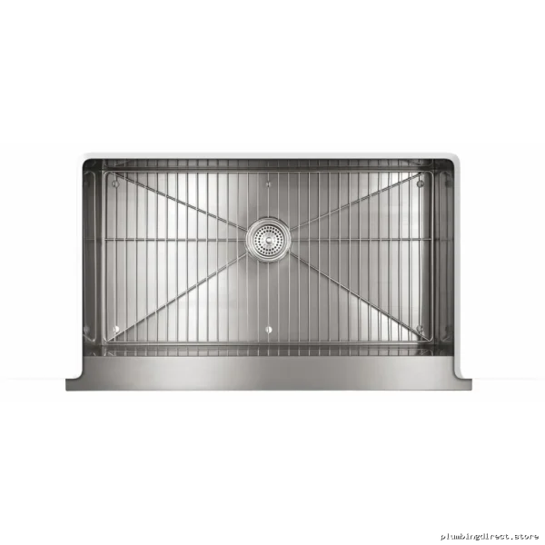 Kohler Farmhouse Undermount Kitchen Sink - Stainless Steel Single Bowl, 35.5-Inch Size - Image 3