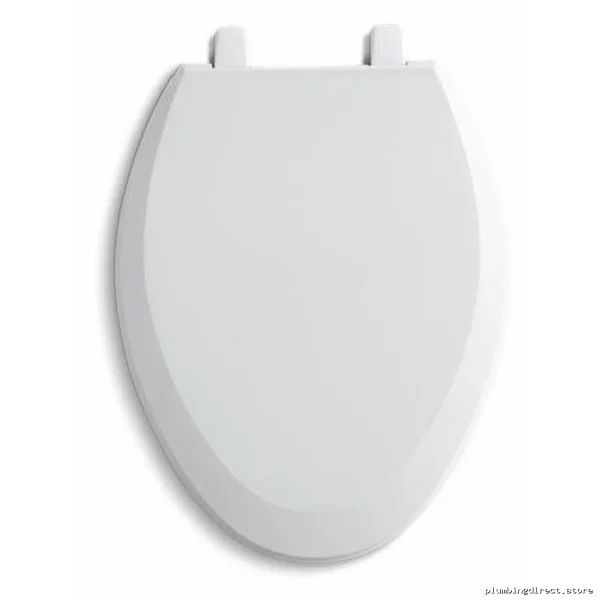 Kohler 4652-0 White Elongated Toilet Seat with Quick-Release Feature