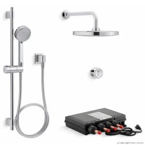 Kohler 528-PM-NA Digital Thermostatic Mixing Valve for Showers – Precise Temperature Control & Durable Design