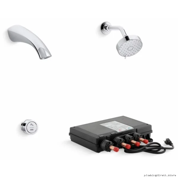 Kohler Shower Arm & Flange Kit - Polished Chrome 7-1/2 Inches