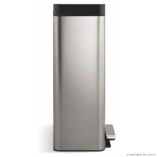 Kohler Stainless Steel 8-Gallon Pedal Trash Can