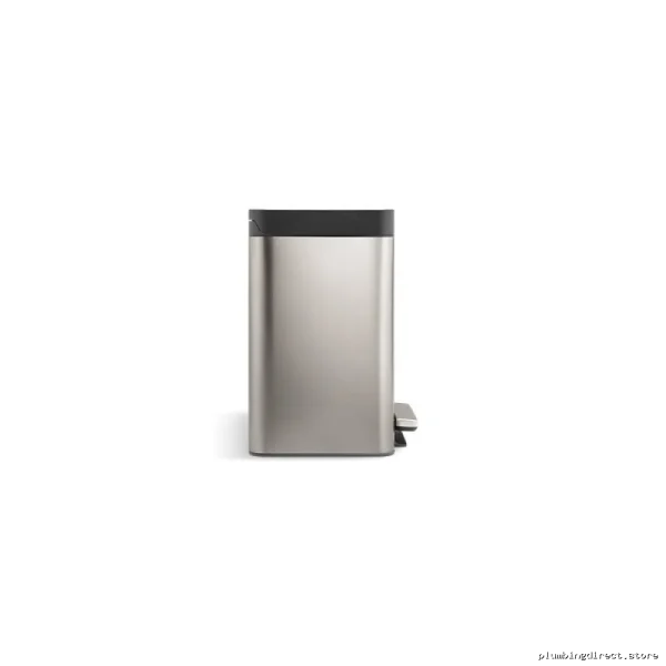 Kohler Stainless Steel 8-Gallon Pedal Trash Can - Image 2