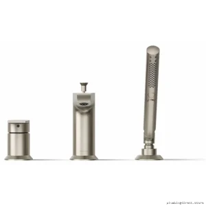 Kohler Brushed Nickel Roman Tub Faucet with Hand Shower 97070-4-BN