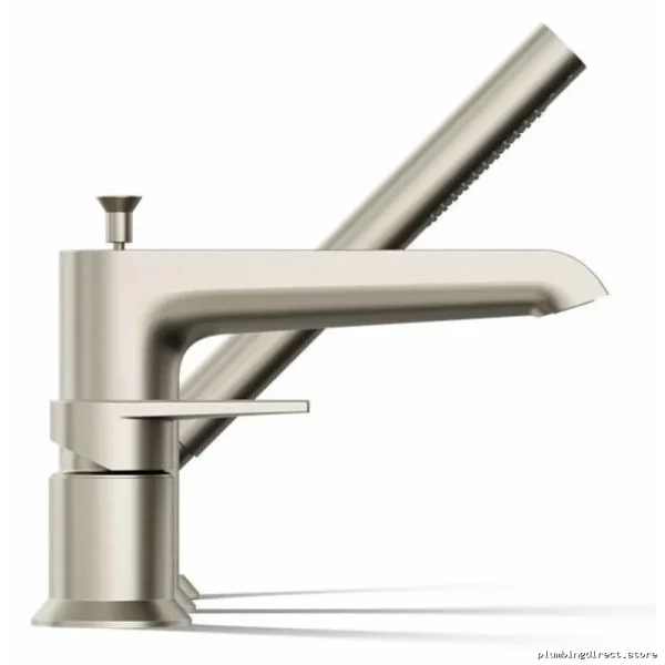 Kohler Brushed Nickel Roman Tub Faucet with Hand Shower 97070-4-BN - Image 2