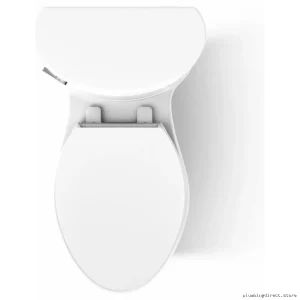 Kohler Adair Tall Elongated Single-Piece Toilet 1.28 GPF Quiet Close Seat White 3946-0