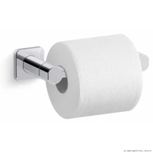 Kohler Adjustable Pivoting Toilet Paper Holder - Polished Chrome Finish 23528-CP