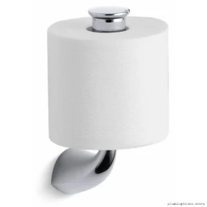 Kohler Alteo Stylish Vertical Toilet Paper Holder Polished Chrome