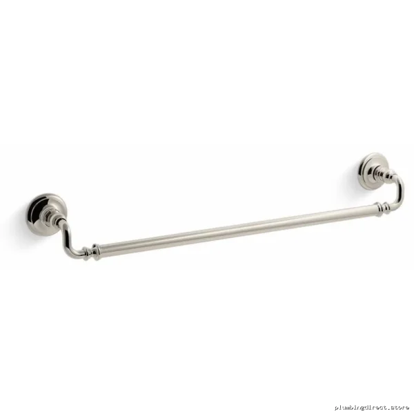 Kohler Artifacts 24 Polished Nickel Towel Bar with Vibrant Finish - Model 72568-SN
