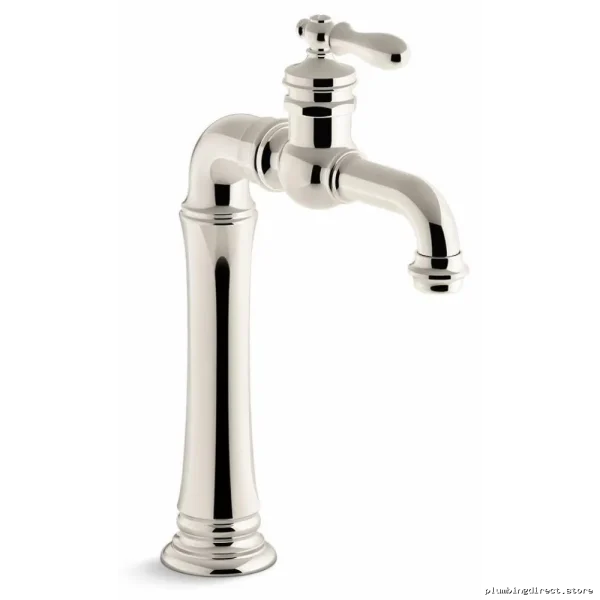 Kohler Artifacts Single-Hole Bath Faucet in Vibrant Polished Nickel SN