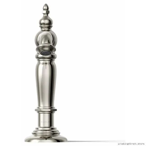 Kohler Artifacts Widespread Faucet Spout Column Design - 1.2 GPM Low-Flow Polished Nickel - Image 4