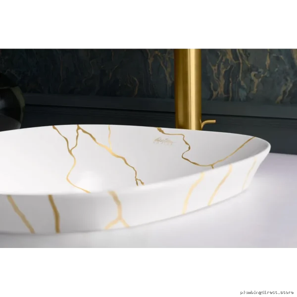 Modern Kohler Aureus White Floating Sink - Size: 16-3/4\" Contemporary Bathroom Vessel