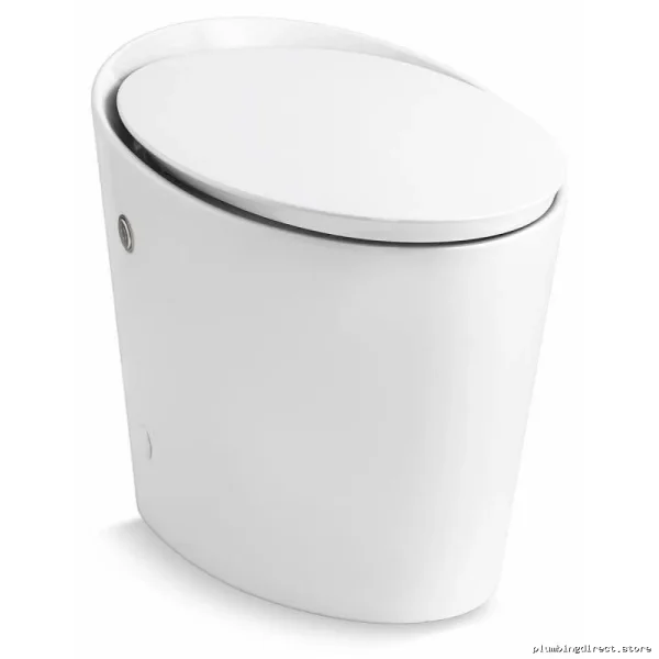 Kohler Avoir White 1.28 GPF Tall Elongated Toilet Quiet-Close Seat Included