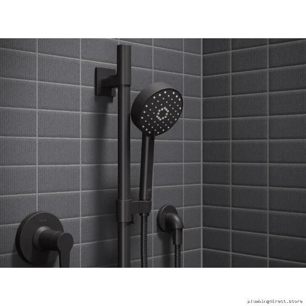 Kohler Awaken Matte Black Shower Valve – Water Efficient Design | Model #26914YBL - Image 2