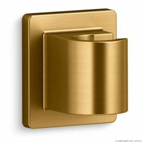Awaken Wall-Mounted Vibrant Brushed Modern Brass Shower Arm - Kohler