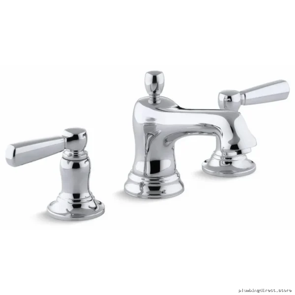 Kohler Bancroft Polished Chrome Widespread Bathroom Sink Faucet