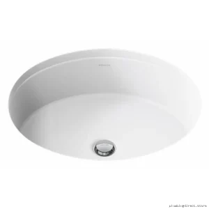 Modern Style Kohler BathSink | Elegant Oval Shape & PureWhite Finish - Model#