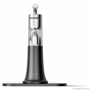 Kohler Single Hole Bathroom Faucet in Polished Chrome & Matte Black